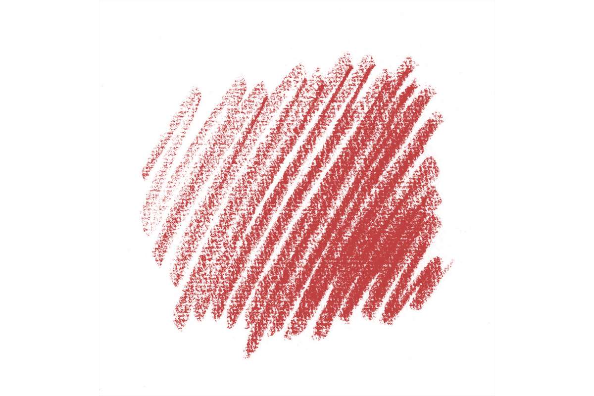 Coloured Carre Chinese Red Vermilioned 064